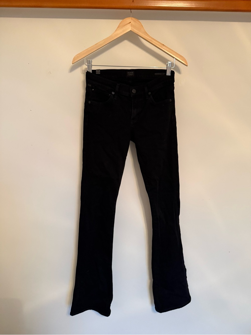 Citizens of Humanity Emannuelle slim boot jeans in black ☀️